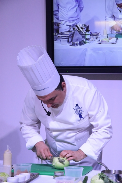 Le Cordon Bleu live cooking demonstration with Chef Emil Minev